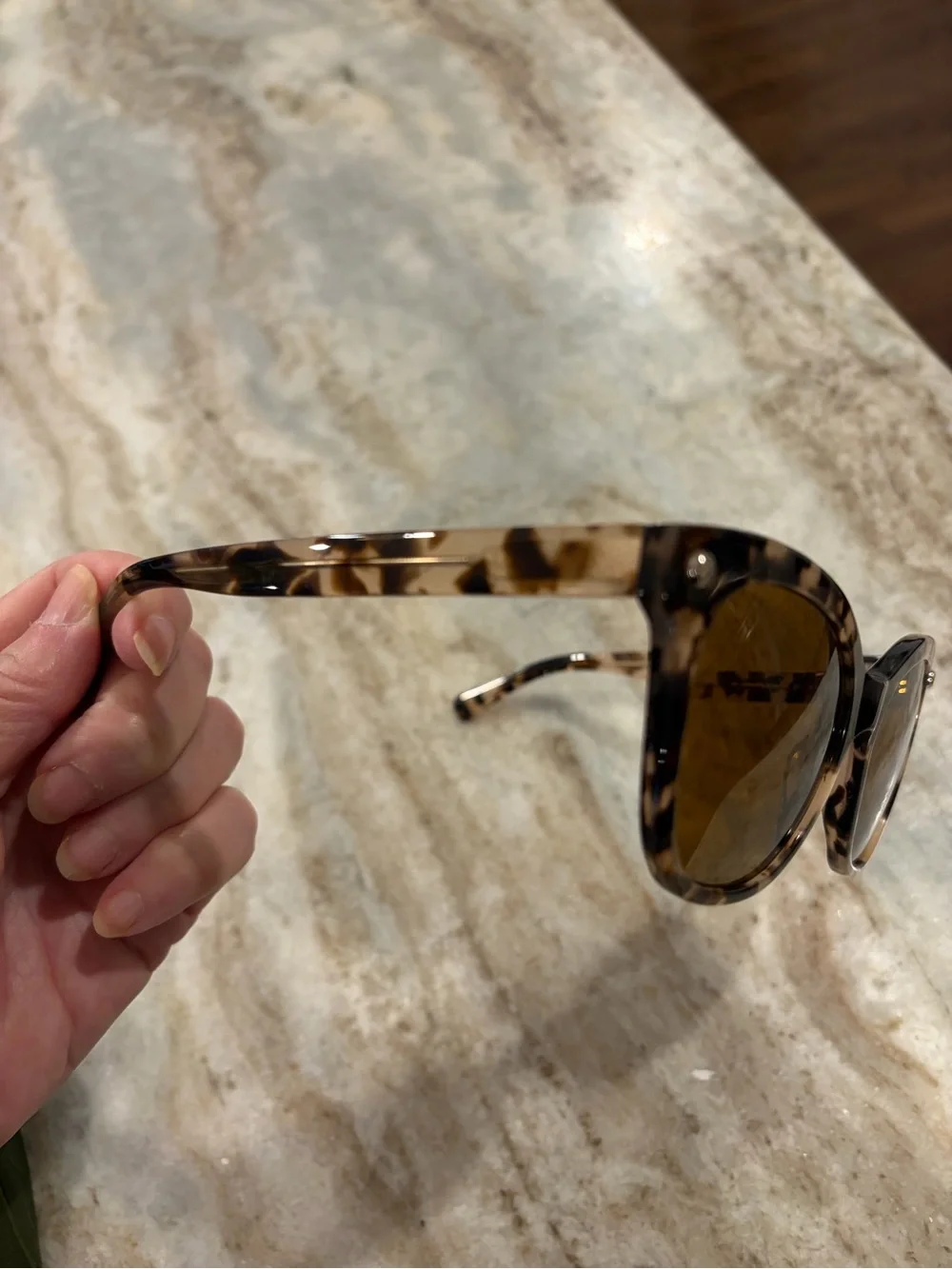 Longchamp Tortoiseshell Cat-Eye Glasses FRAME with branded case